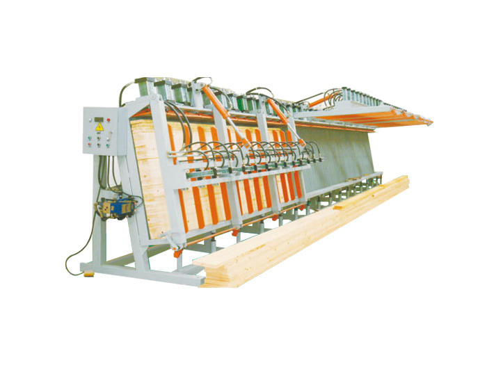 分段式液壓單面拼板機(jī)